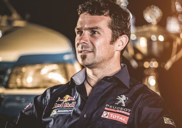 Cyril Despres a Moto.it e poi alla Dakar con  Peugeot