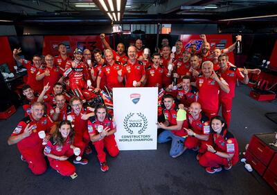 MotoGP 2022. GP di Aragon.  Il primo mondiale è già a Borgo Panigale... Ducati vince il titolo costruttori: ma come hanno contribuito piloti e squadre