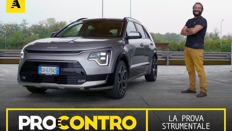 Nuova Kia Niro 2022, PRO e CONTRO | La pagella e i numeri della prova strumentale [Video]