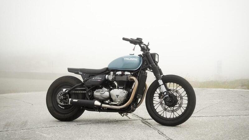 Ecco cosa accade quando una Triumph Bobber incontra JvB-moto