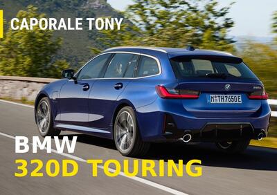 BMW 320d Touring 2022: ritocchi fuori, hi-tech dentro. E col 2.0 diesel 190 CV si viaggia bene