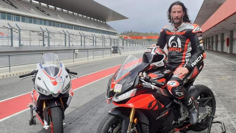 Aprilia. Nuovo tester in pista a Portimao