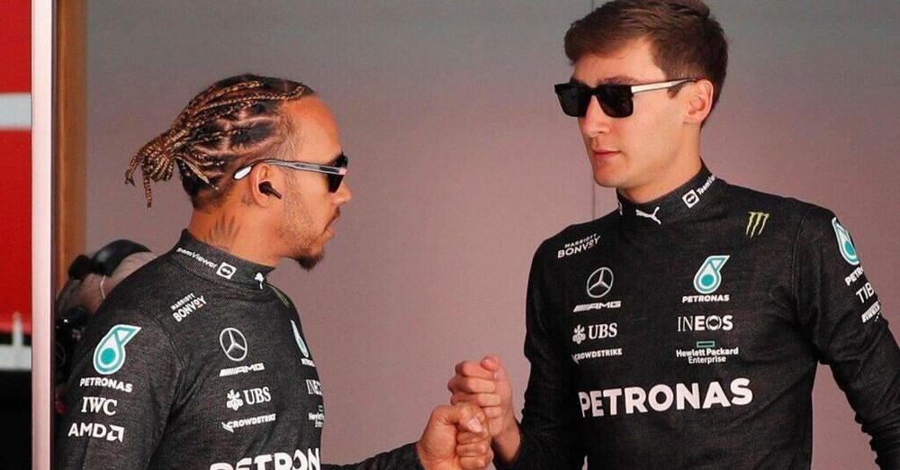 I piloti Mercedes giurano fedelt&agrave; eterna: i piani di Russell e Hamilton per i prossimi anni