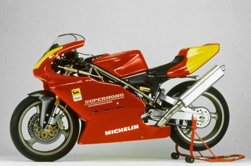 La famosa Supermono con estetica disegnata da Pierre Terblanche