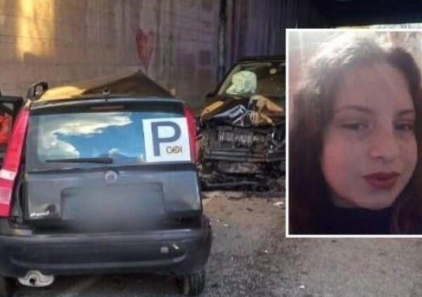 Auto sbanda e si schianta contro un furgone: morta una ragazza di 16 anni