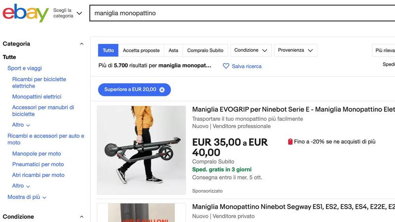 Guida all&#039;acquisto: il mondo dei monopattini, con eBay vai sul sicuro