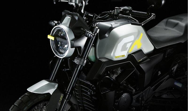 Dopo la 350 &egrave; in vendita la scrambler 125 GK di Zontes