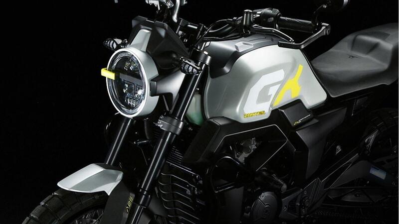 Dopo la 350 &egrave; in vendita la scrambler 125 GK di Zontes