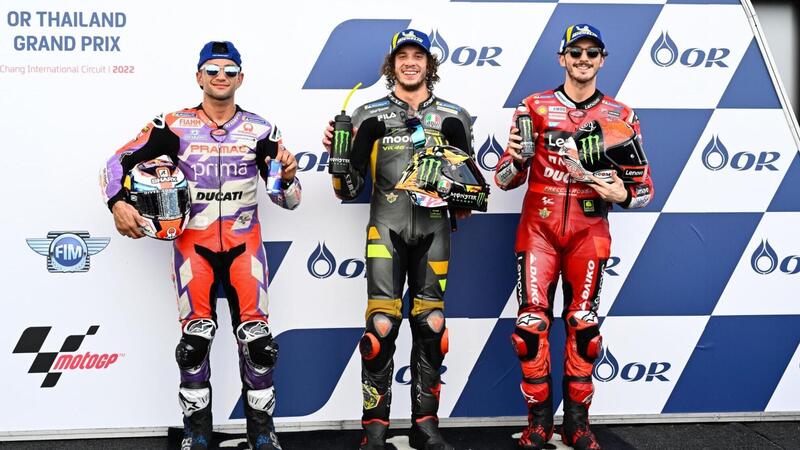 MotoGP 2022. Spunti, domande e considerazioni dopo le qualifiche del GP della Thailandia