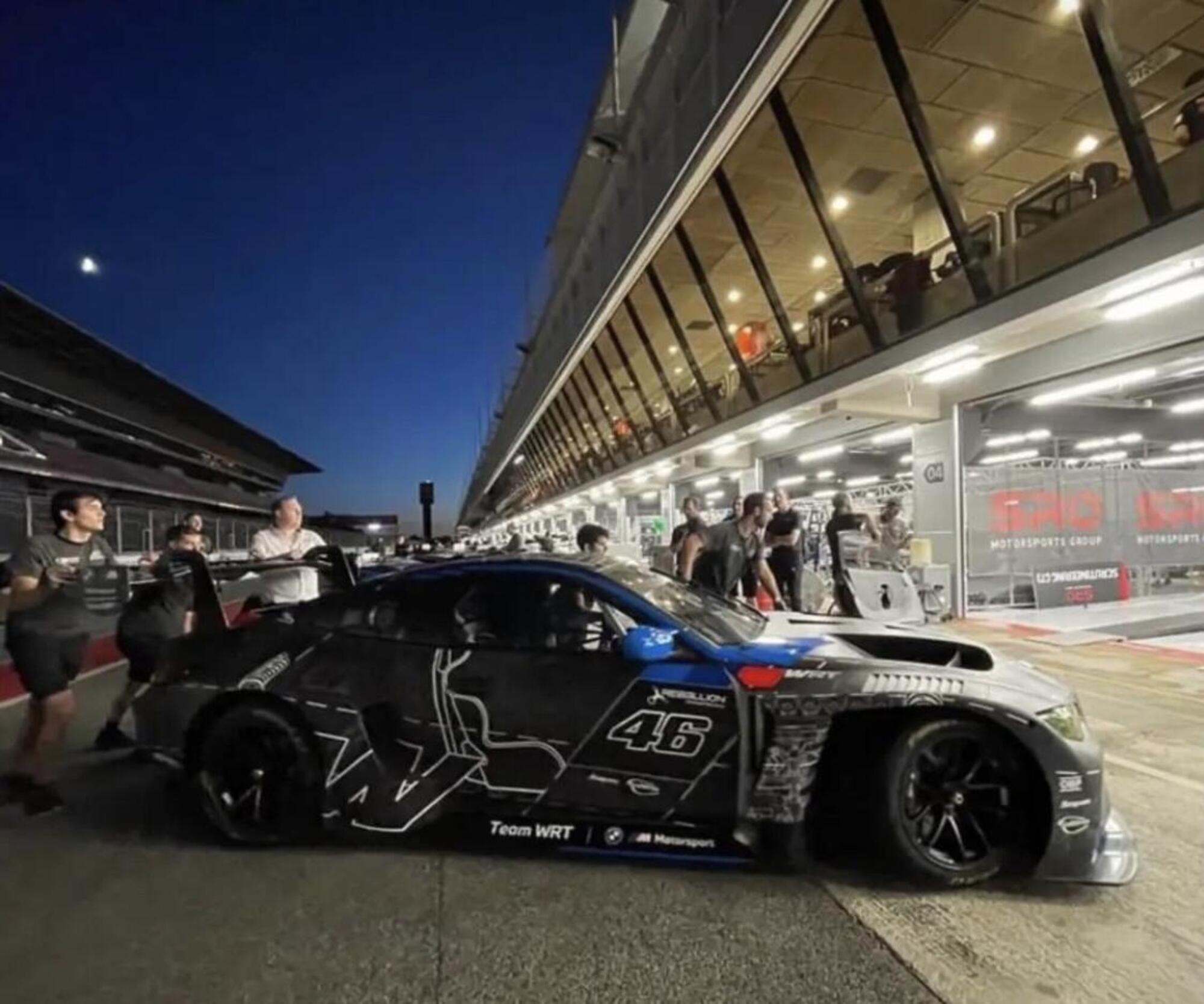 La BMW M4 GT3 di Valentino Rossi per il 2023