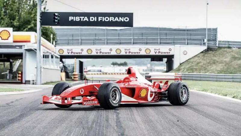 F1: in vendita la Ferrari F2003-GA di Michael Schumacher