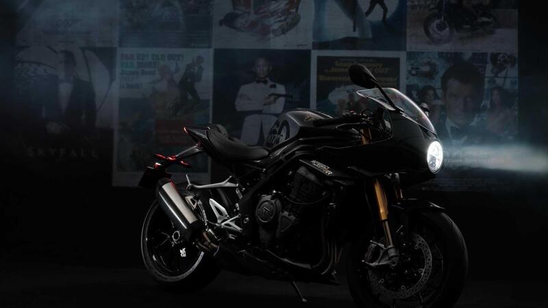 SPECIALE INTERMOT - Triumph Speed Triple 1200 RR Bond Edition: cose da 007... [VIDEO]