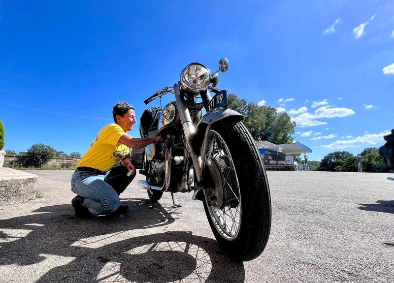 Moto inglesi a Piediluco