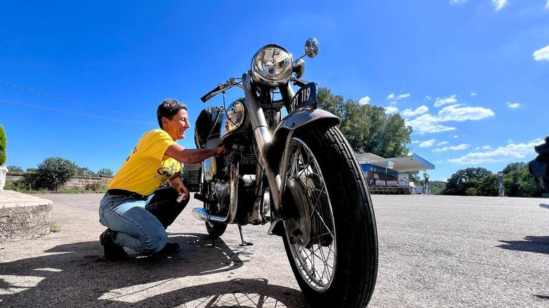 Moto inglesi a Piediluco