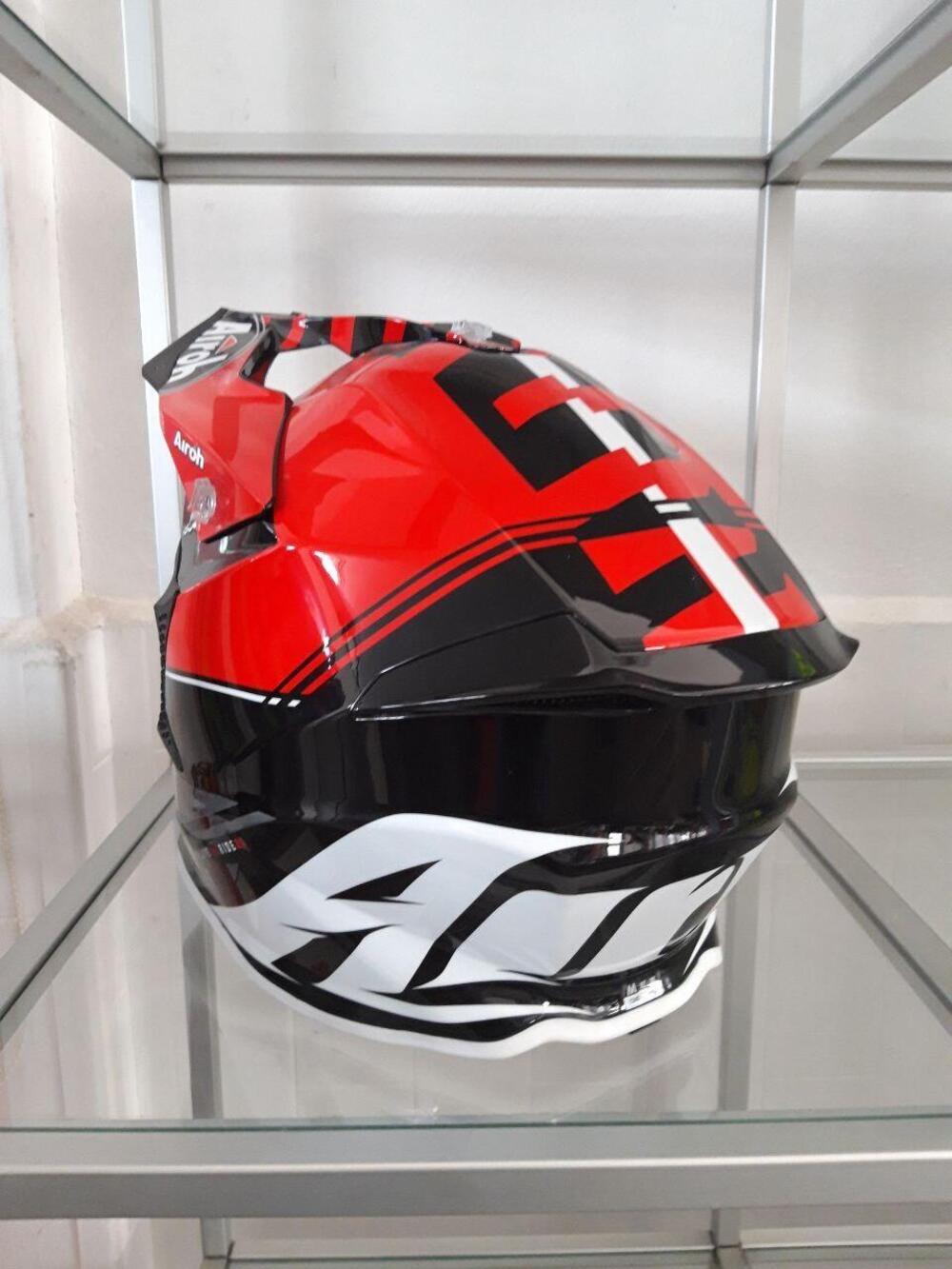 CASCO AIROH TWIST TECH RED GLOSS (2)