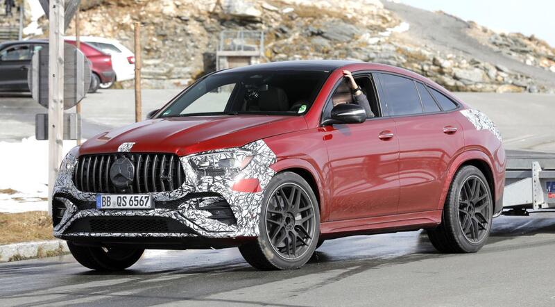 Mercedes-AMG GLE 53 e GLE 53 Coup&eacute;, ecco le foto spia del nuovo Facelift 