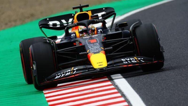 F1, GP Giappone 2022, FP3: Verstappen al top