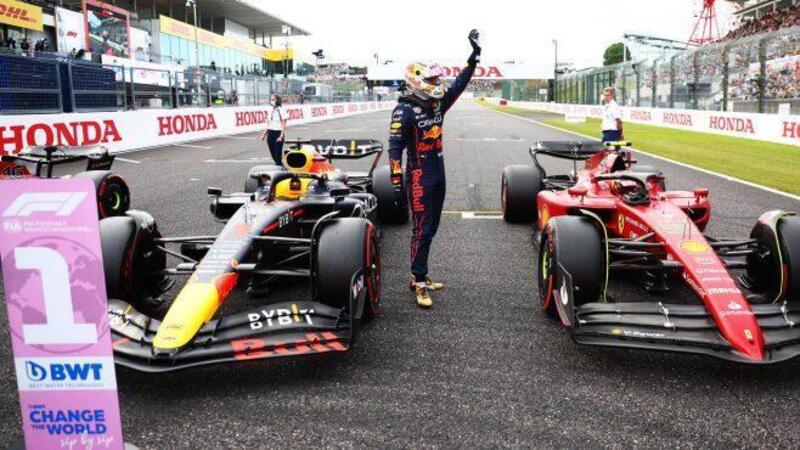 Formula 1, Verstappen: &quot;Sono felice di essere in pole, per fortuna con Norris non &egrave; successo nulla&quot;