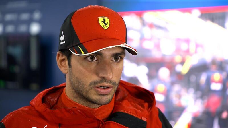 Formula 1, Sainz: &quot;Sono andato in acquaplaning e poi in testacoda&quot;