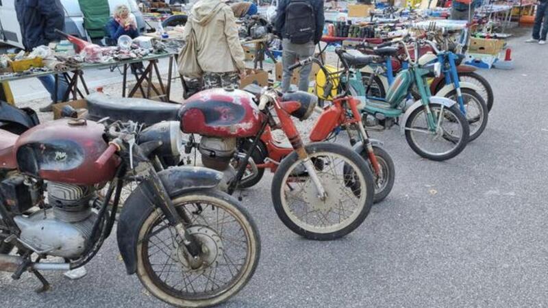 Il nostro viaggio tra il fascino delle moto d&#039;epoca in mostra al Camer di Gonzaga (MN) [VIDEO]