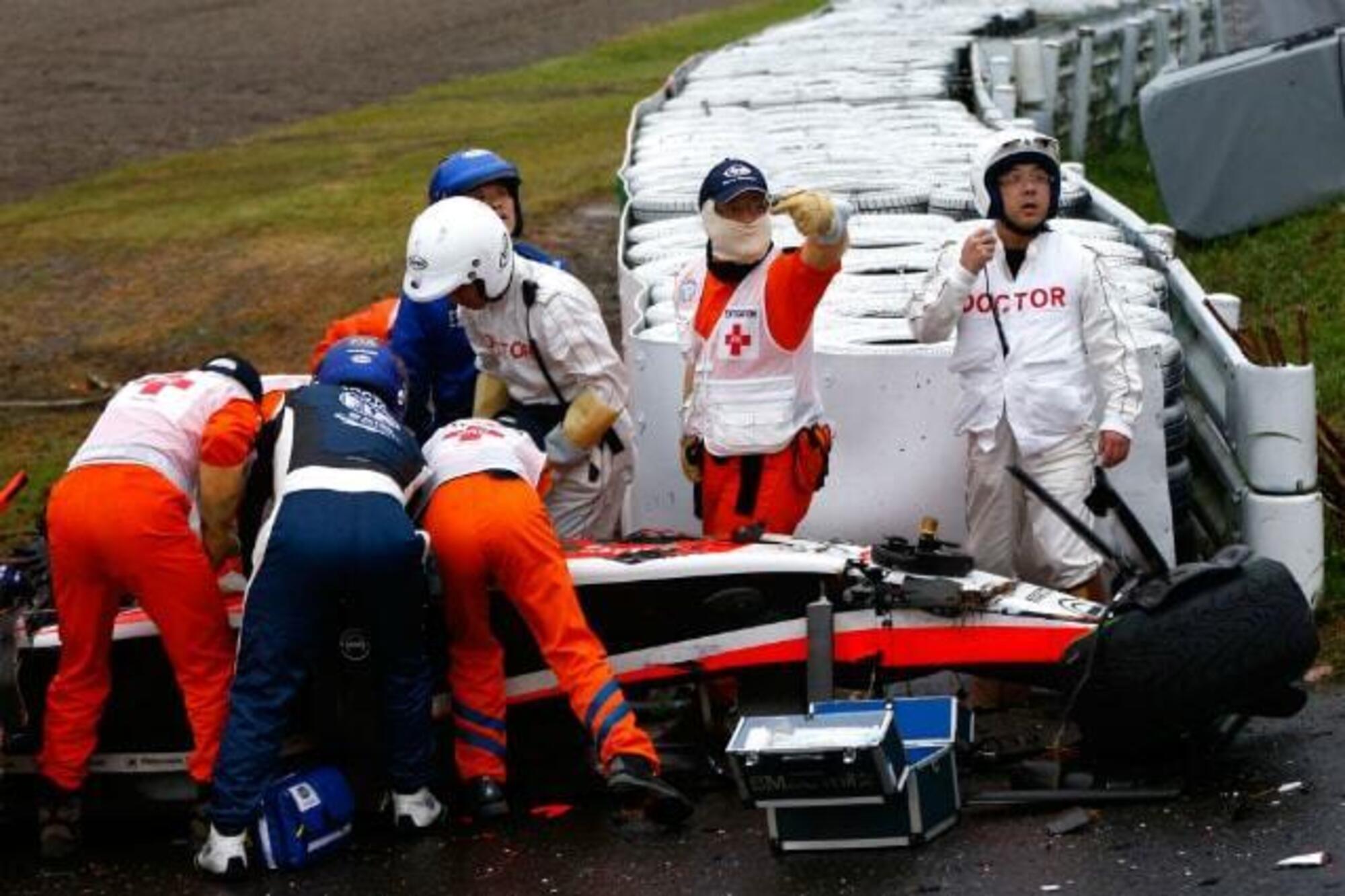 Jules Bianchi incidente Suzuka 2014