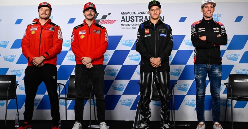 MotoGP 2022. GP d&#039;Australia. I temi alla vigilia: Fabio Quartararo ultima spiaggia, Pecco Bagnaia pu&ograve; gestire