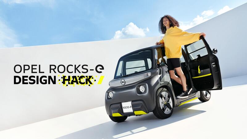 Opel Rock-e Design Hack: parte il contest dei progetti unici