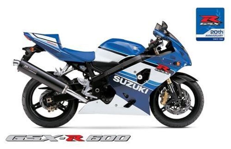 Suzuki GSX R 600 GSX R 600X Anniversary (2005 - 06)