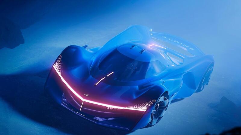 Alpine Alpenglow, l&#039;hypercar del futuro al Salone di Parigi 2022 [Video]