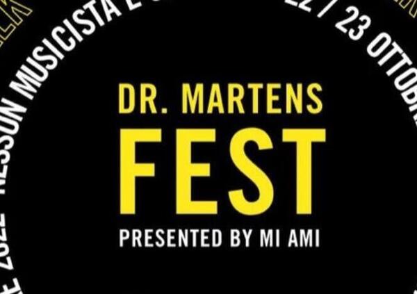 Tutto quello che c&#039;&egrave; da sapere sul Dr. Martens Fest presented by Mi Ami del 22 e 23 ottobre