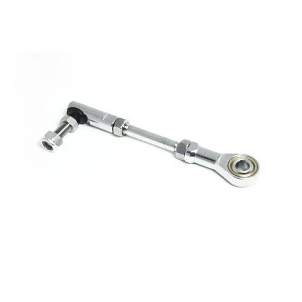 Asta marce cromata per Dyna FXD con comandi centra 