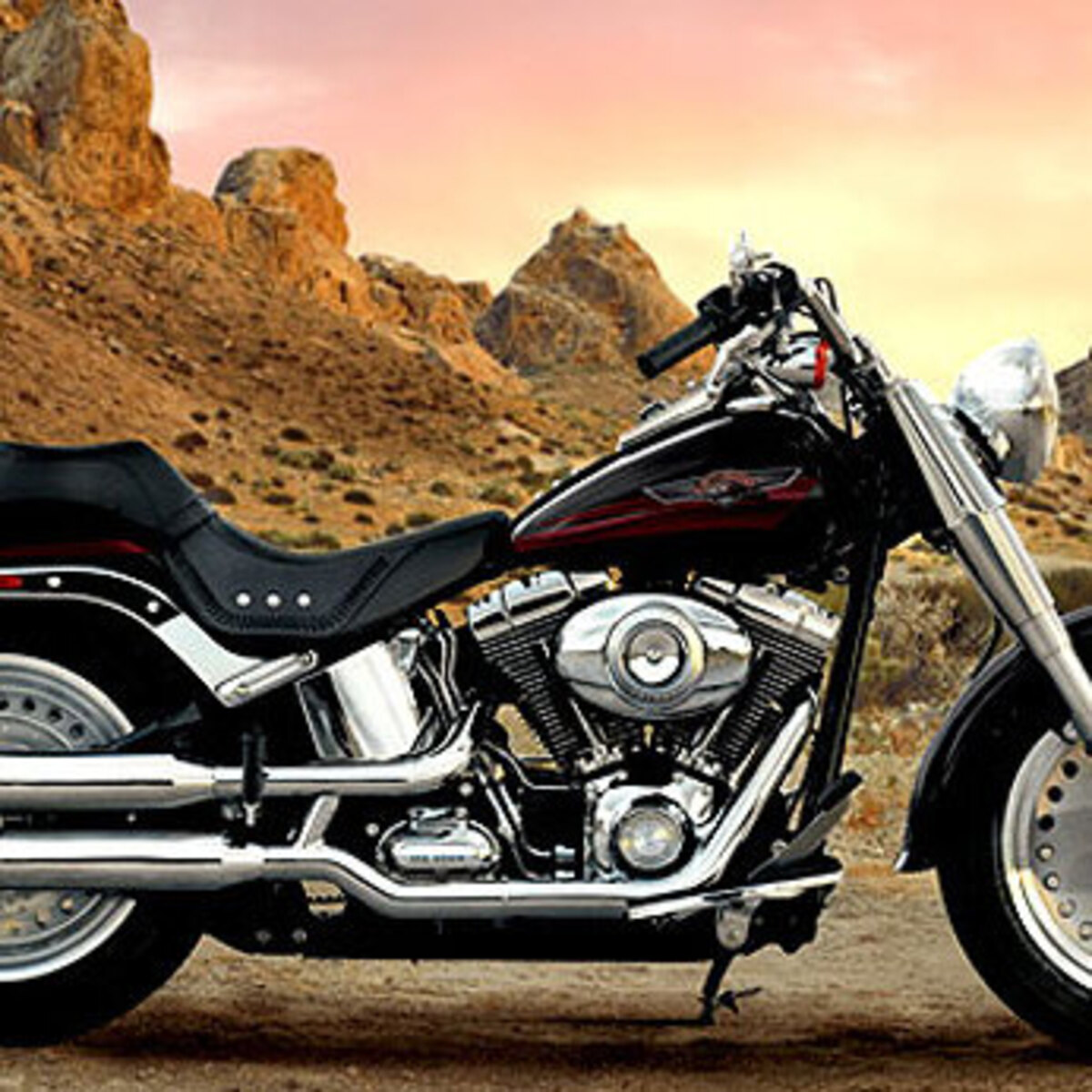 Harley-Davidson 1584 Fat Boy (2006 - 07) - FLSTF