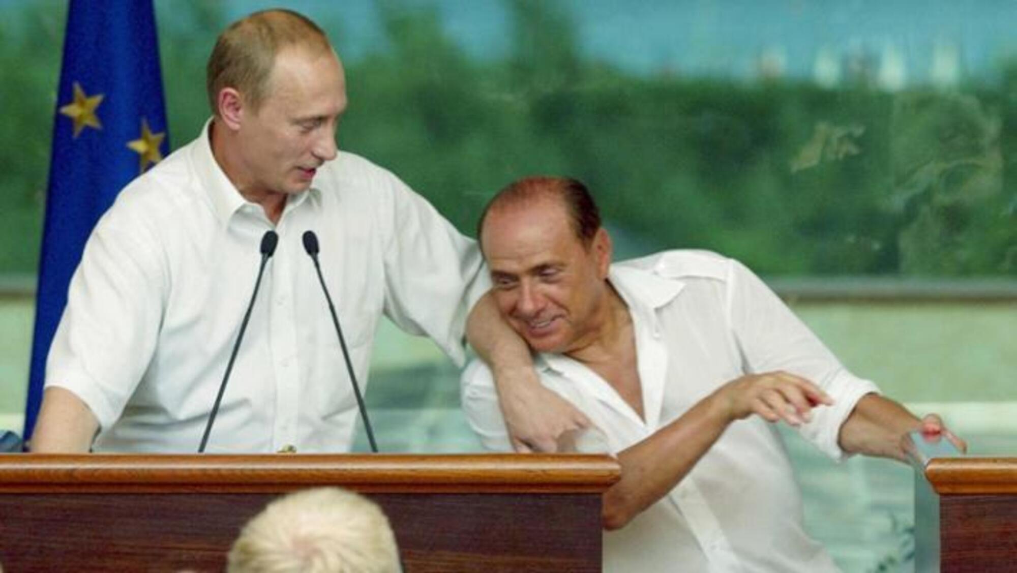 La complicit&agrave; tra Vladimir Putin e Silvio Berlusconi