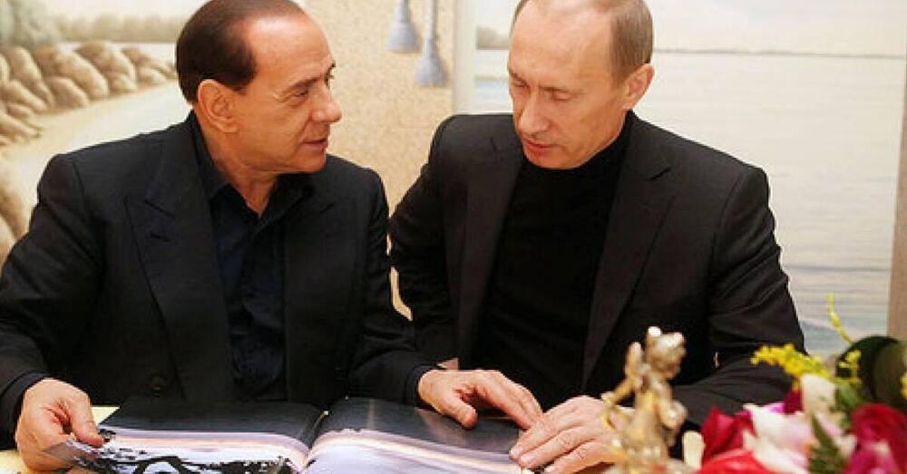 &quot;Caro Silvio...&quot;. &quot;Mio Vladimir...&quot;, ecco le lettere dolcissime tra Berlusconi e Putin (in un fake ma neanche tanto...)