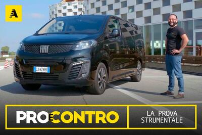 Fiat Ulysse, PRO e CONTRO | La pagella e i numeri della prova strumentale [Video]