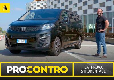 Fiat Ulysse, PRO e CONTRO | La pagella e i numeri della prova strumentale [Video]