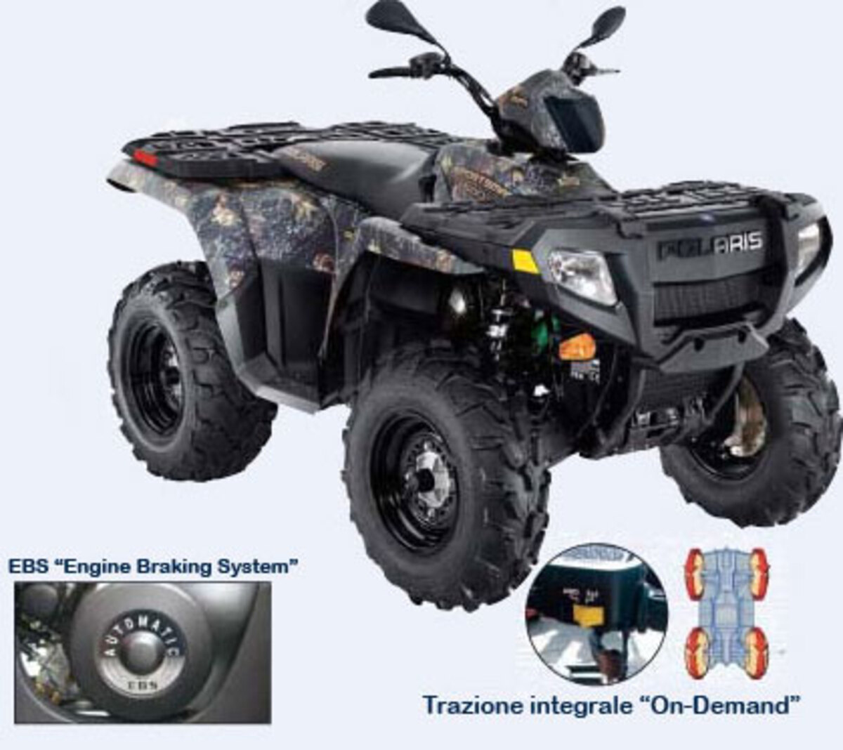 Polaris Sportsman 800EFI E Camo (2007 - 11)