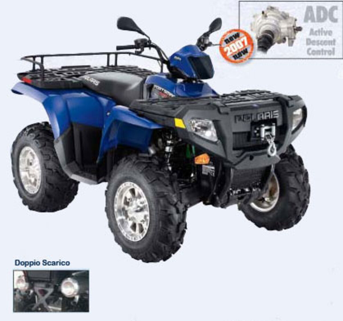 Polaris Sportsman 800EFI E Deluxe (2007 - 11)