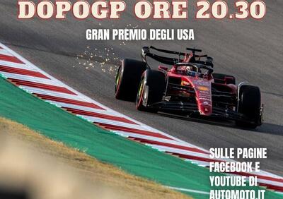 F1, DopoGP USA 2022: rivedi la diretta