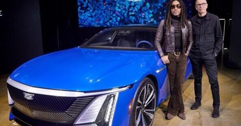 Lenny Kravitz &egrave; il testimonial della Cadillac Celestiq. Ma non guida un&#039;auto da 15 anni