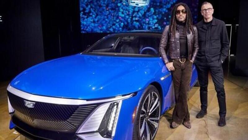 Lenny Kravitz &egrave; il testimonial della Cadillac Celestiq. Ma non guida un&#039;auto da 15 anni