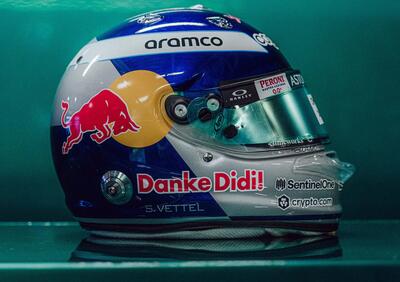 F1: Sebastian Vettel omaggia Dietrich Mateschitz con un casco speciale in Messico