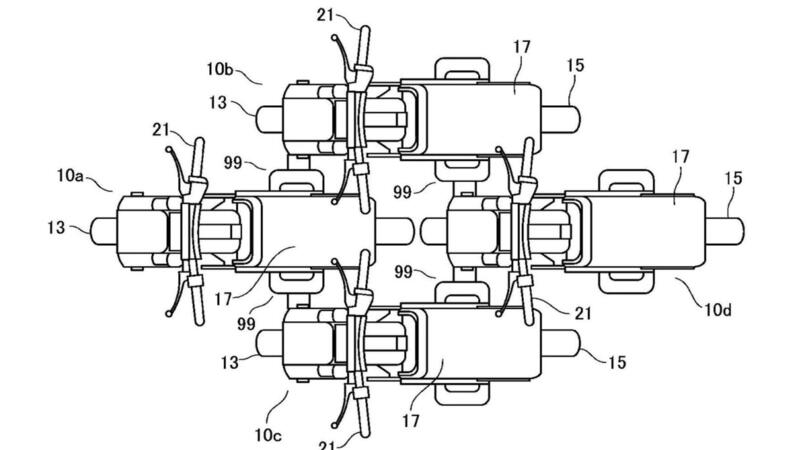 Mai pensato a guidare 4 scooter alla volta? Honda lo ha fatto!