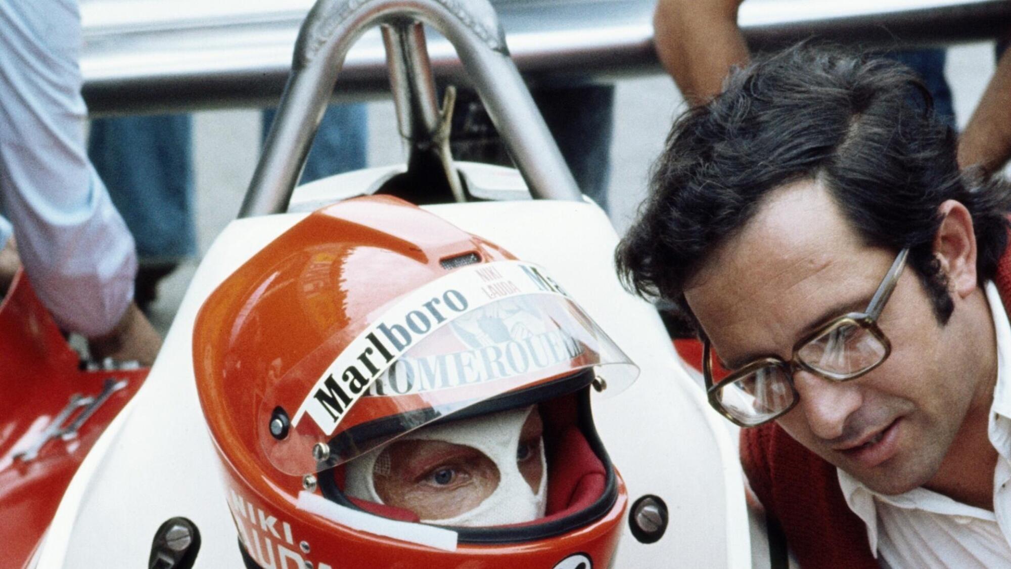 Niki Lauda e Mauro Forghieri