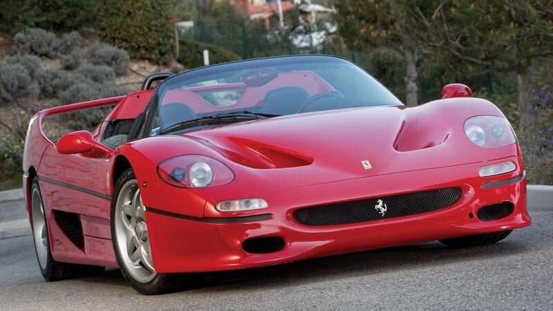 La Ferrari F50 di Michael Schumacher va all&#039;asta. Autografata non da Schumi, ma...