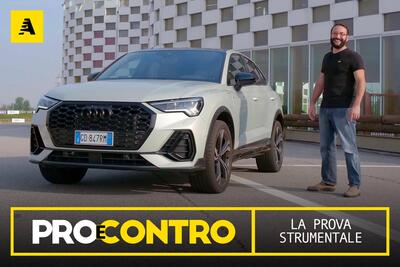 Audi Q3 Sportback, PRO e CONTRO | La pagella e i numeri della prova strumentale [Video]