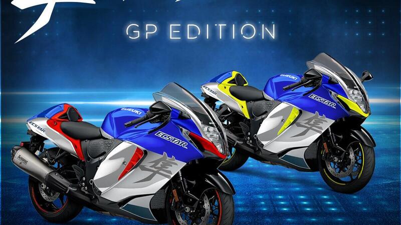 La Suzuki Hayabusa ha una GP Edition