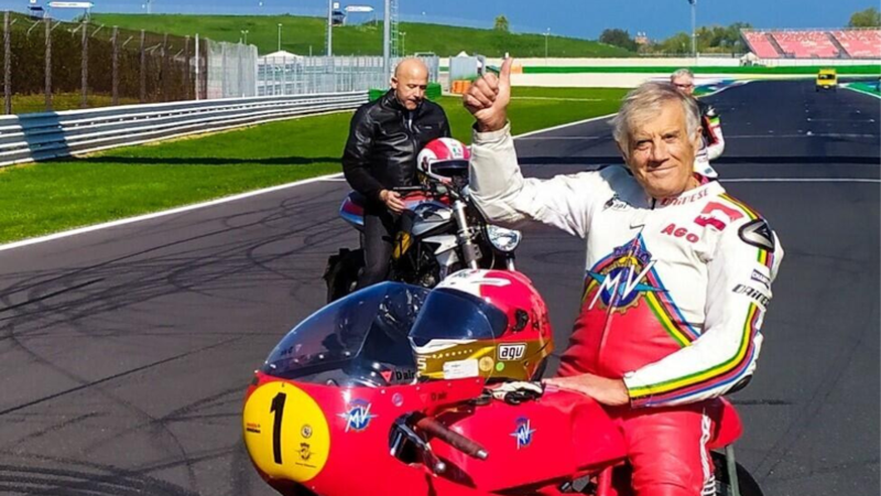 Giacomo Agostini: "Difficile fermare chi nasce con questa passione" [VIDEO] 