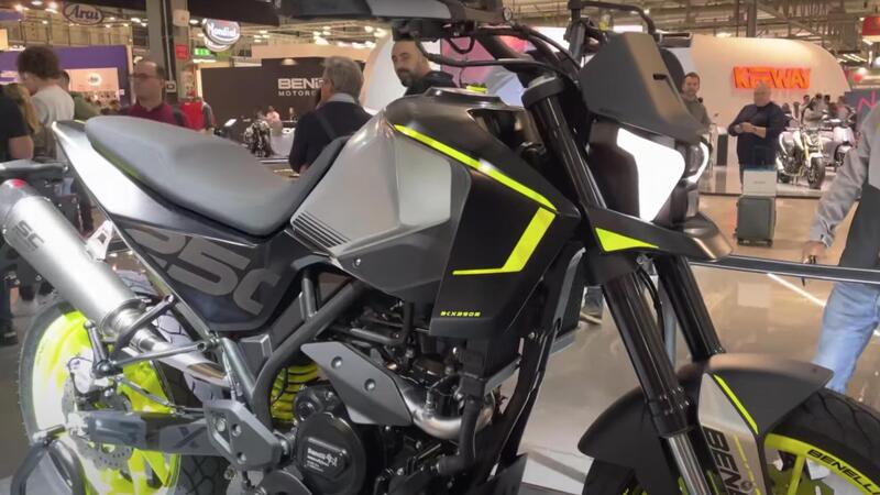 EICMA  2022, le novit&agrave;. Benelli BKX 250 S