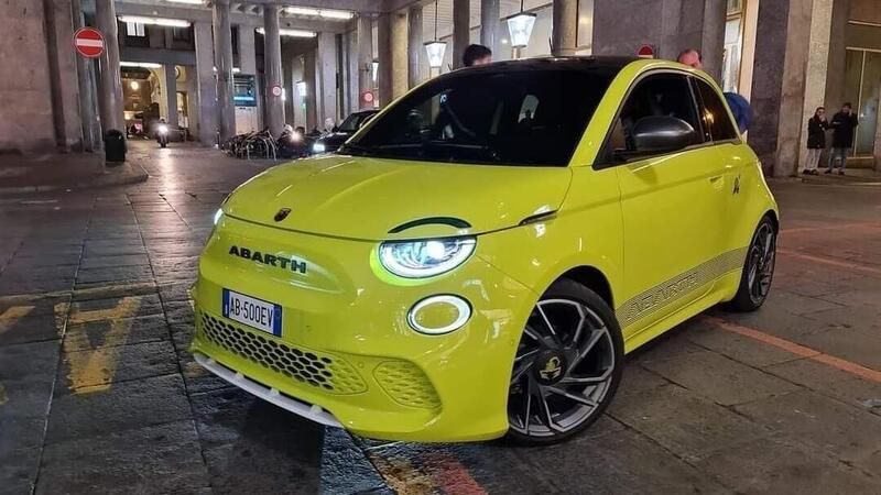 Abarth 500 elettrica, il video dello shooting sui social [VIDEO]